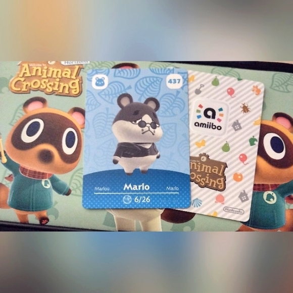 *6/$6 OR SINGLES Marlo Amiibo Cards Animal Crossing Nintendo Men Women Kids - Picture 1 of 14